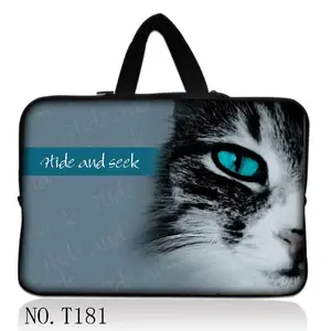 cool cat 11 12 13 14 15 4 15 6 notebook laptop sleeve bag pouch case for xiaomi acer dell hp asus lenovo macbook pro reitina air free global shipping
