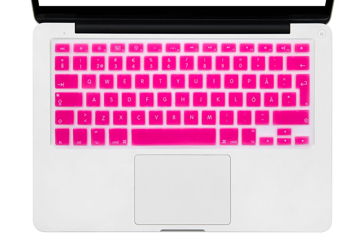 Шведская силиконовая наклейка с буквами Svenska для клавиатуры MacBook чехол