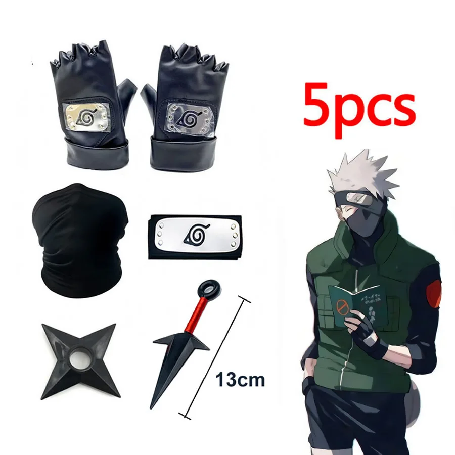 5 шт. аксессуары для косплея искусственного героя из аниме Наруто | Игрушки и