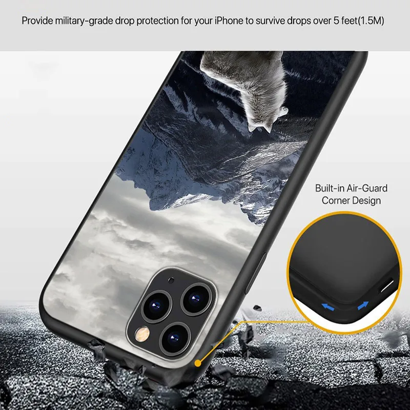Силиконовый чехол для Apple iPhone 13 12 Mini 11 Pro XS MAX XR X 8 7 Plus 6 SE | Мобильные телефоны и