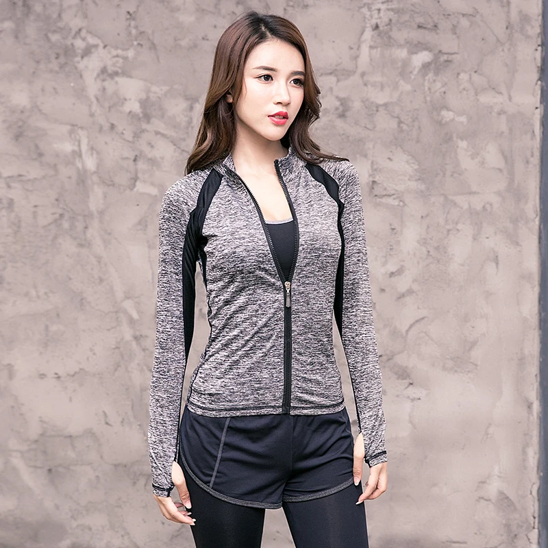 Новинка Женская Спортивная одежда для фитнеса йоги Влагоотводящая