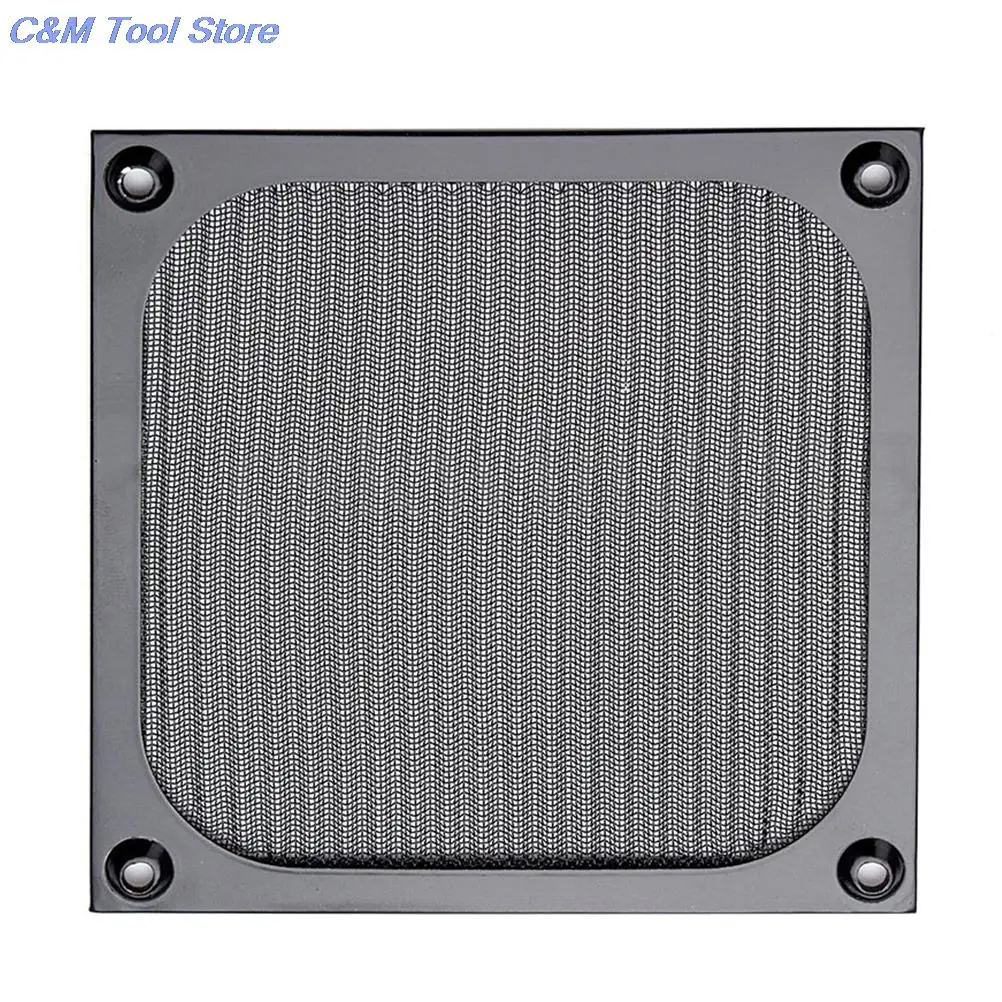 Новинка 120 мм алюминиевый защитный чехол для ПК с вентилятором компьютера