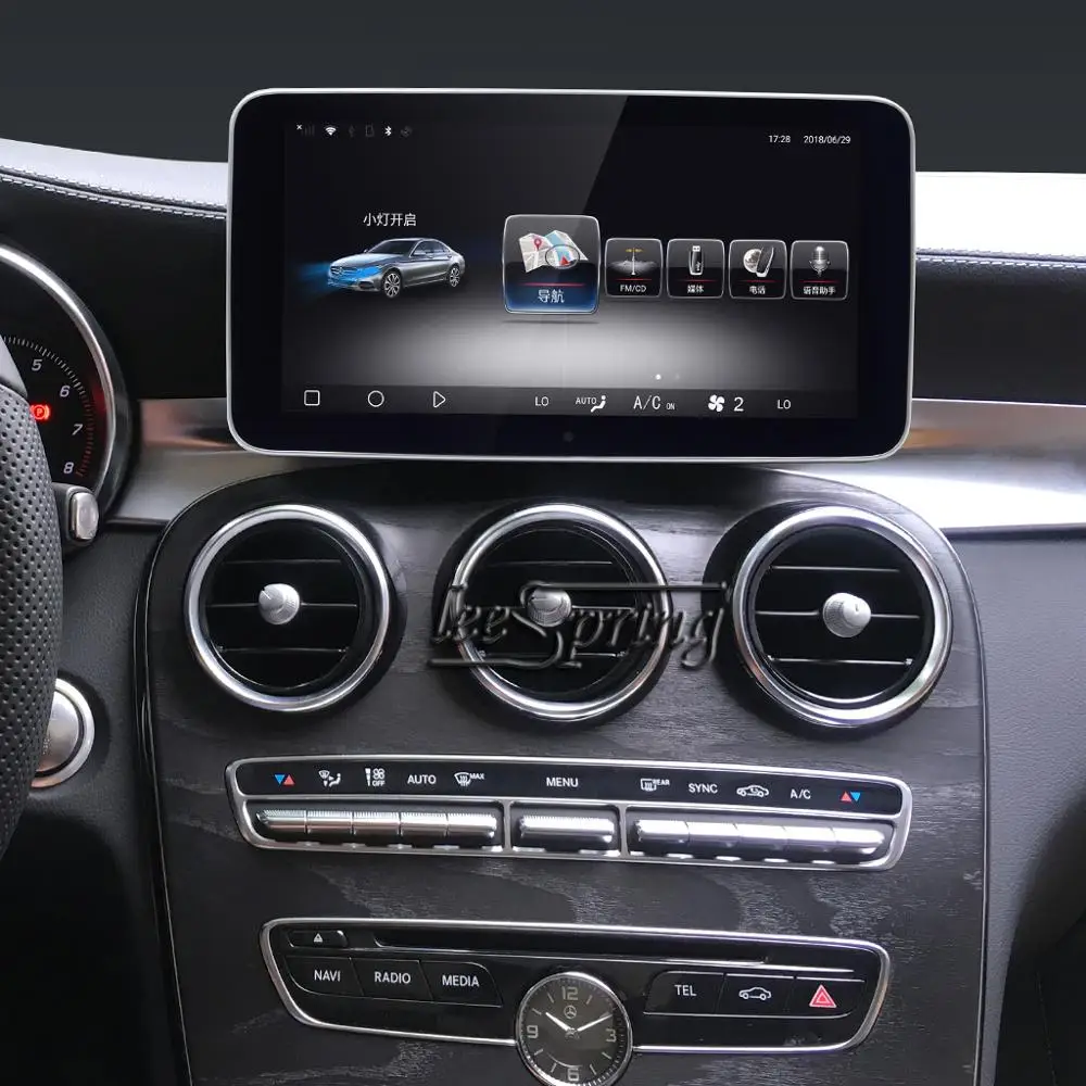 9 33 дюймовый автомобильный Android мультимедийный плеер для Mercedes Benz GLC 2016 2018