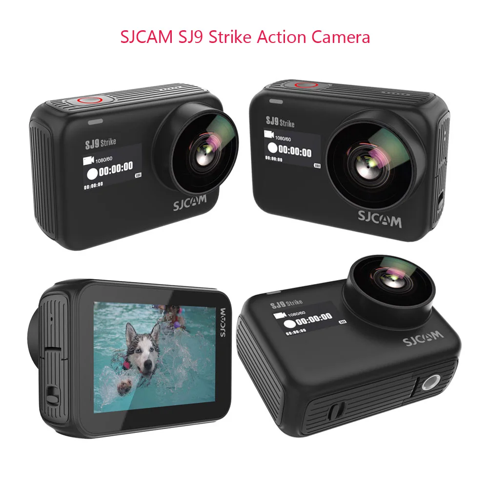 SJCAM SJ9 серия 4K 60FPS WiFi удаленный Шлем Экшн камера Strike 2 33 ips сенсорный экран гироскоп