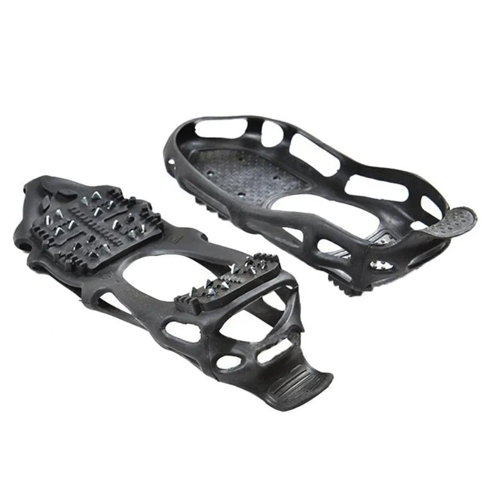 

Shoe Cover 24-Stud Slip Ice Grip Snow Climbing Crampons Non-slip Shoe Cover Cleats