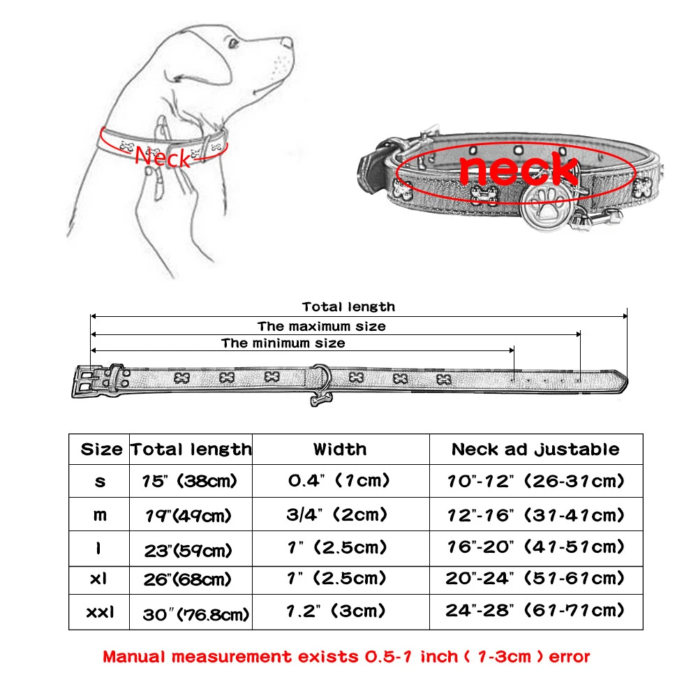 Именной ошейник для собак из искусственной кожи именная табличка с гравировкой
