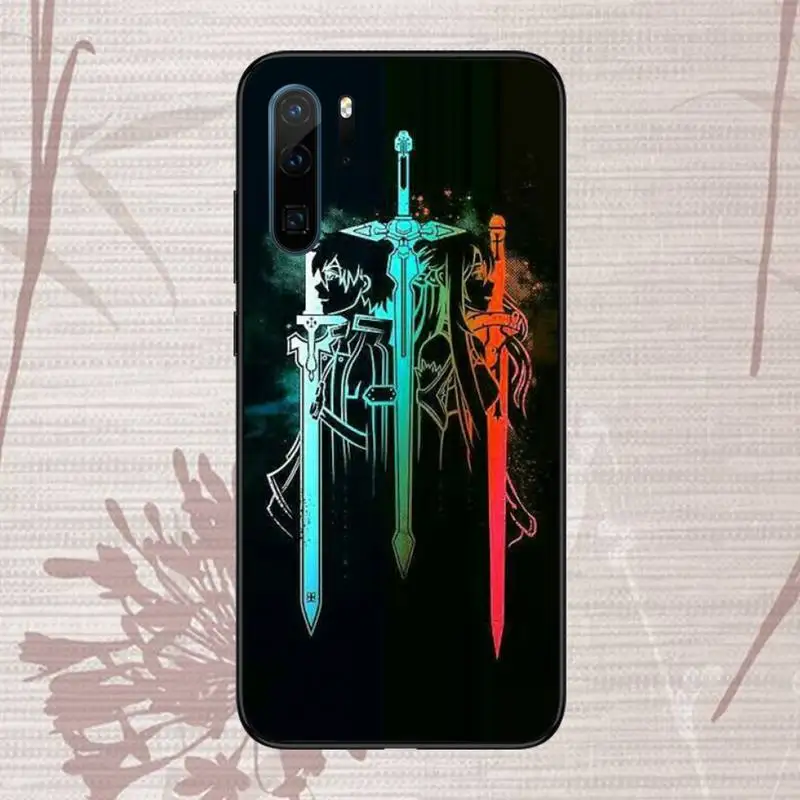 

Sword Art Online SAO Phone Case For Huawei P20 P30 P40 lite Pro P Smart 2019 Mate 10 20 Lite Pro Nova 5t