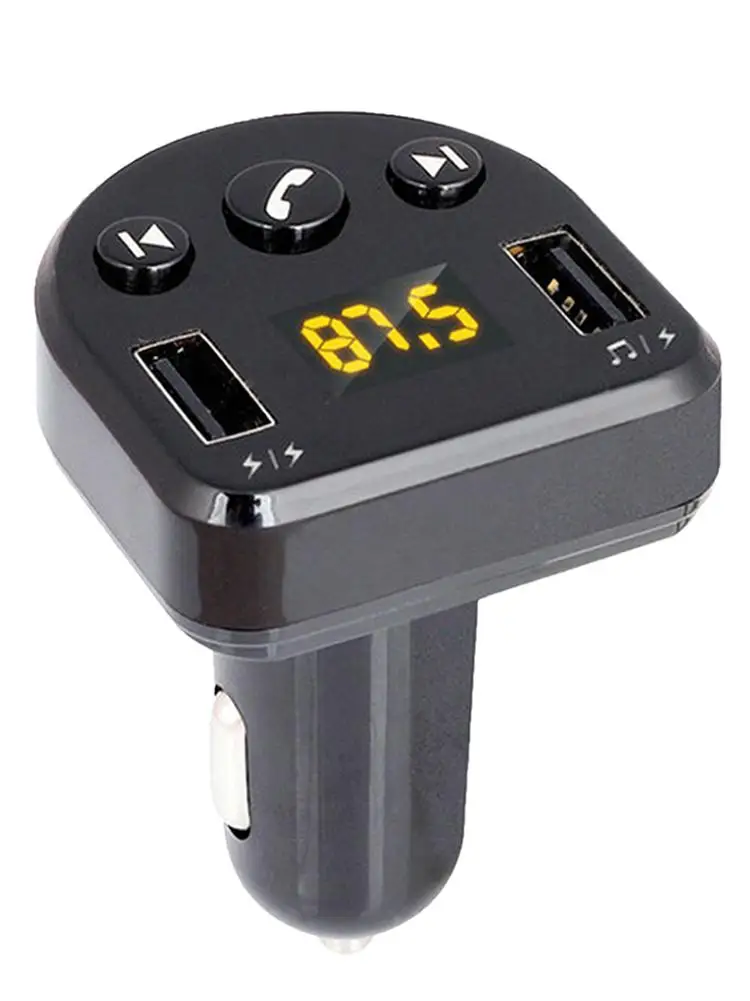 T852 Автомобильный MP3 умный двойной USB Bluetooth приемник плеер V5.0 + ED беспроводной