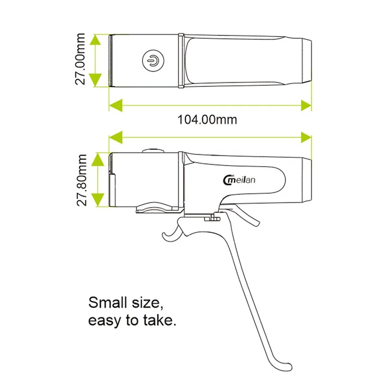 

Meilan C4 Bicycle Light 2500mAH USB Charging Cycling Light IPX5 Waterproof Bike Accessories For Cycling Support GOPRO Camera