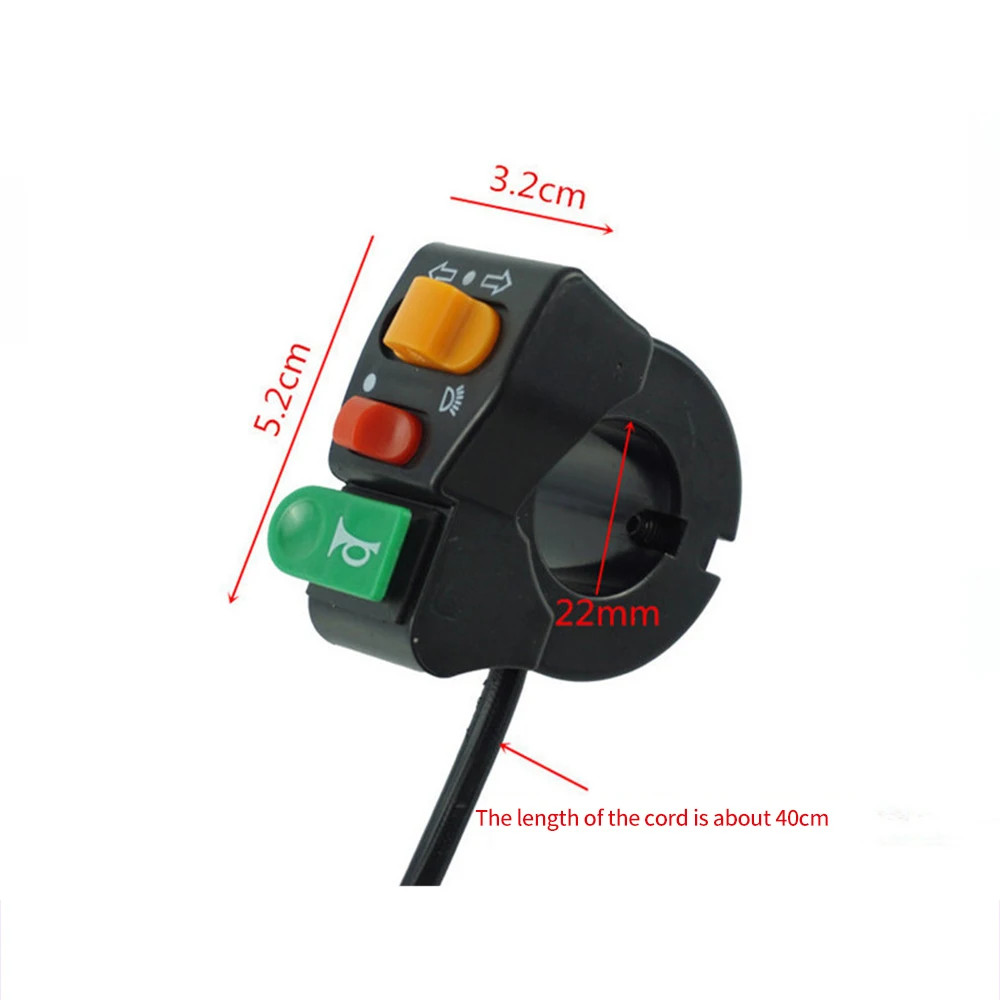 1 шт. руль мотоцикла 7/8 сигнал поворота переключатель света | Обустройство дома