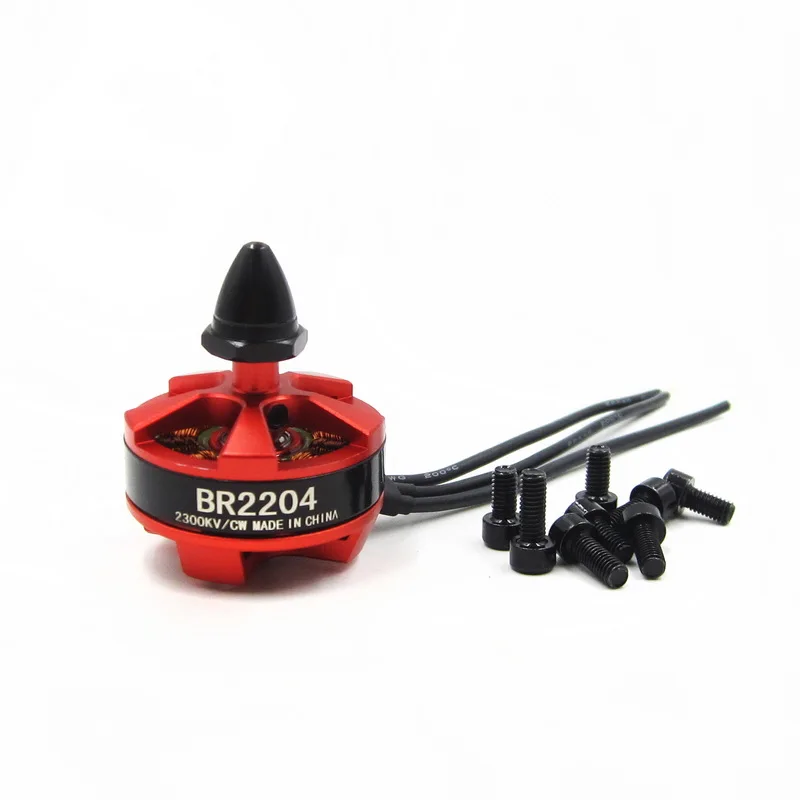 4 шт. = 2 пары гоночный выпуск BR2204 2300KV 2-3S бесщеточный двигатель CW/CCW для QAV250 ZMR250 260 280