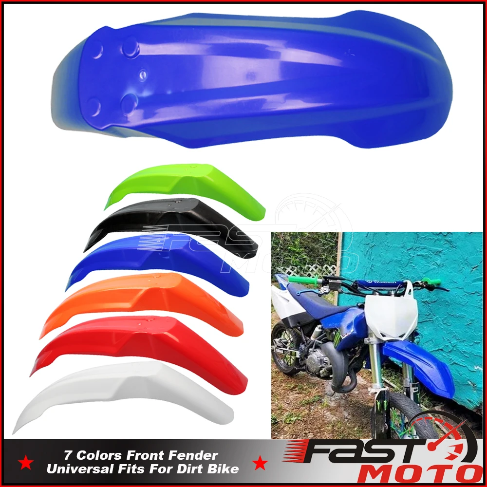 

Dirt Bike Front Fender For Honda Yamaha Suzuki Kawasaki Dirt Bike Universal Blue Wheel Extension Mudguard Motocross Fenders