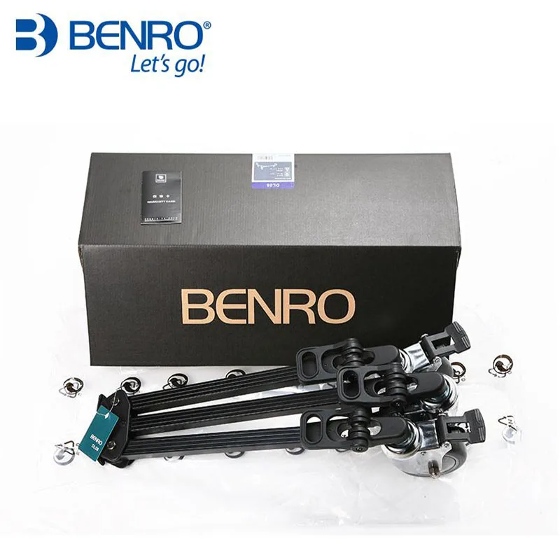 Benro DL06 Алюминиевая тележка для фотокамеры Фото Видео штатив шкив гибкий