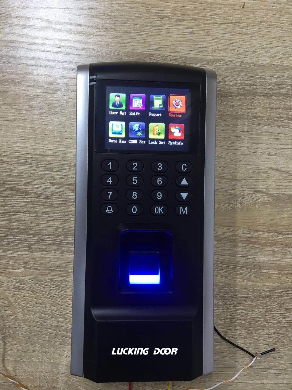 LUCKING дверь контроля доступа отпечатков пальцев посещаемость сотрудников RFID биометрический доступ TCP/IP USB порт
