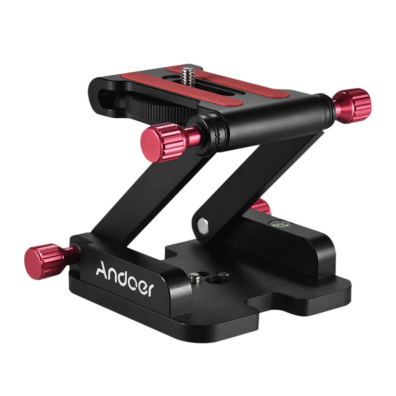Andoer Z Flex наклонная головка Складная БЫСТРОРАЗЪЕМНАЯ пластина камера шаровая Головка подставка Максимальная нагрузка 3,5 кг для DSLR штатив слайдер стабилизатор