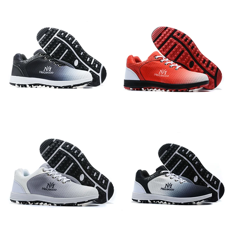 

Golf New Breathable Wear-resistant Non-slip Men's Comfortable Leather Surface Low-top Sports Casual Shoes Golf Men's Shoes