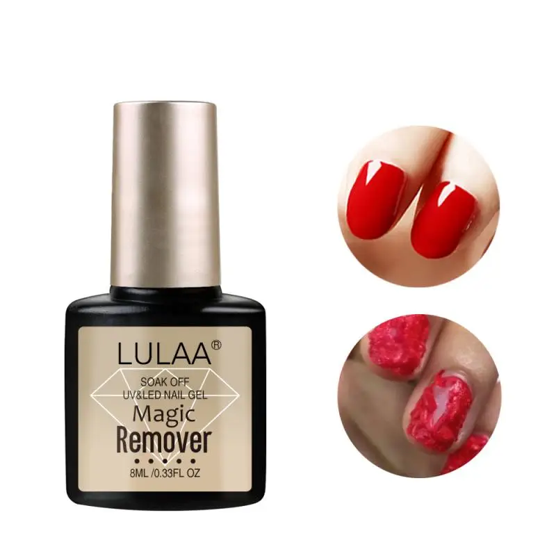 8 мл жидкость для снятия лака ногтей удаления разрыва Удалить липкий Слои гелевый
