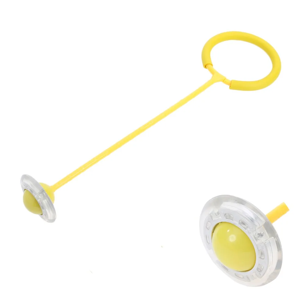 Силовой мяч для прыжков на ножках детей светодиодная игрушка спорта открытом