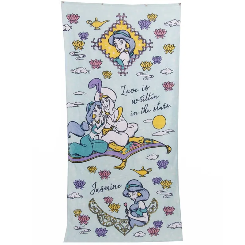 Дисней Человек паук принцесса полотенце хлопок Дети Абсорбент Пляжное милый