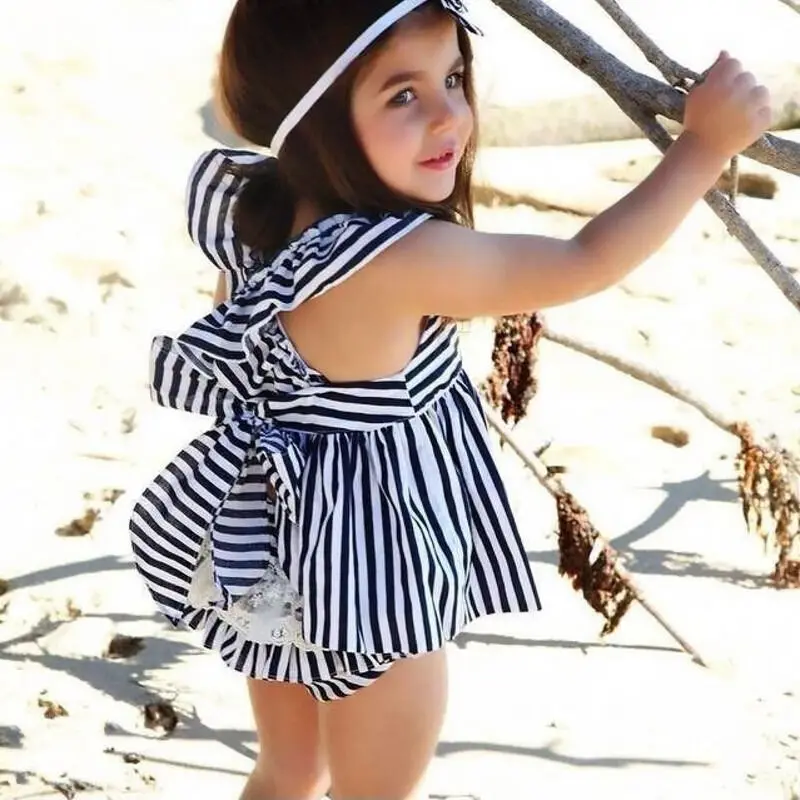 Новые брендовые летние комплекты одежды для маленьких девочек от 0 до 24 месяцев