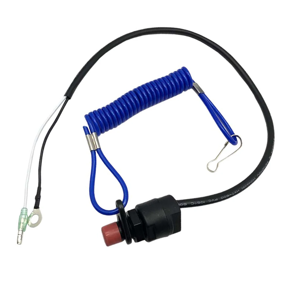 

EMERGENCY CUT OFF SWITCH LANYARD KILL CORD OUTBOARD IGNITION KILL SWITCH