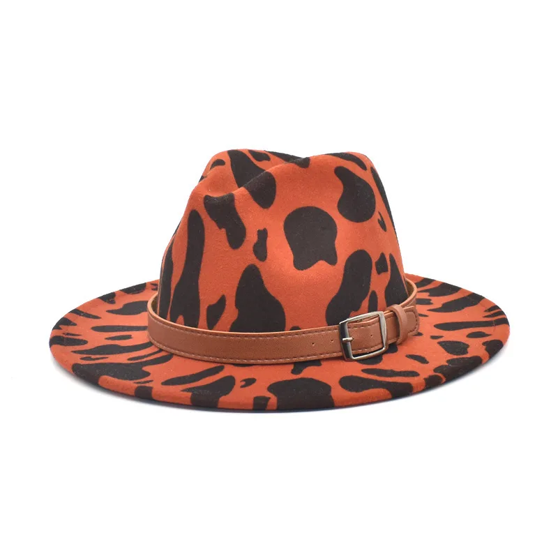

Ladies' new dairy worsted top Fedoras Hat jazz hat outdoor sun visor fedora hat men hats for women