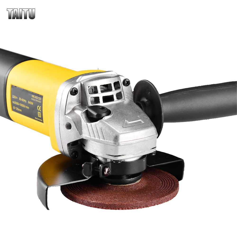 

Электрическая угловая шлифовальная машина, 125 мм, 860 Вт, 6 скоростей