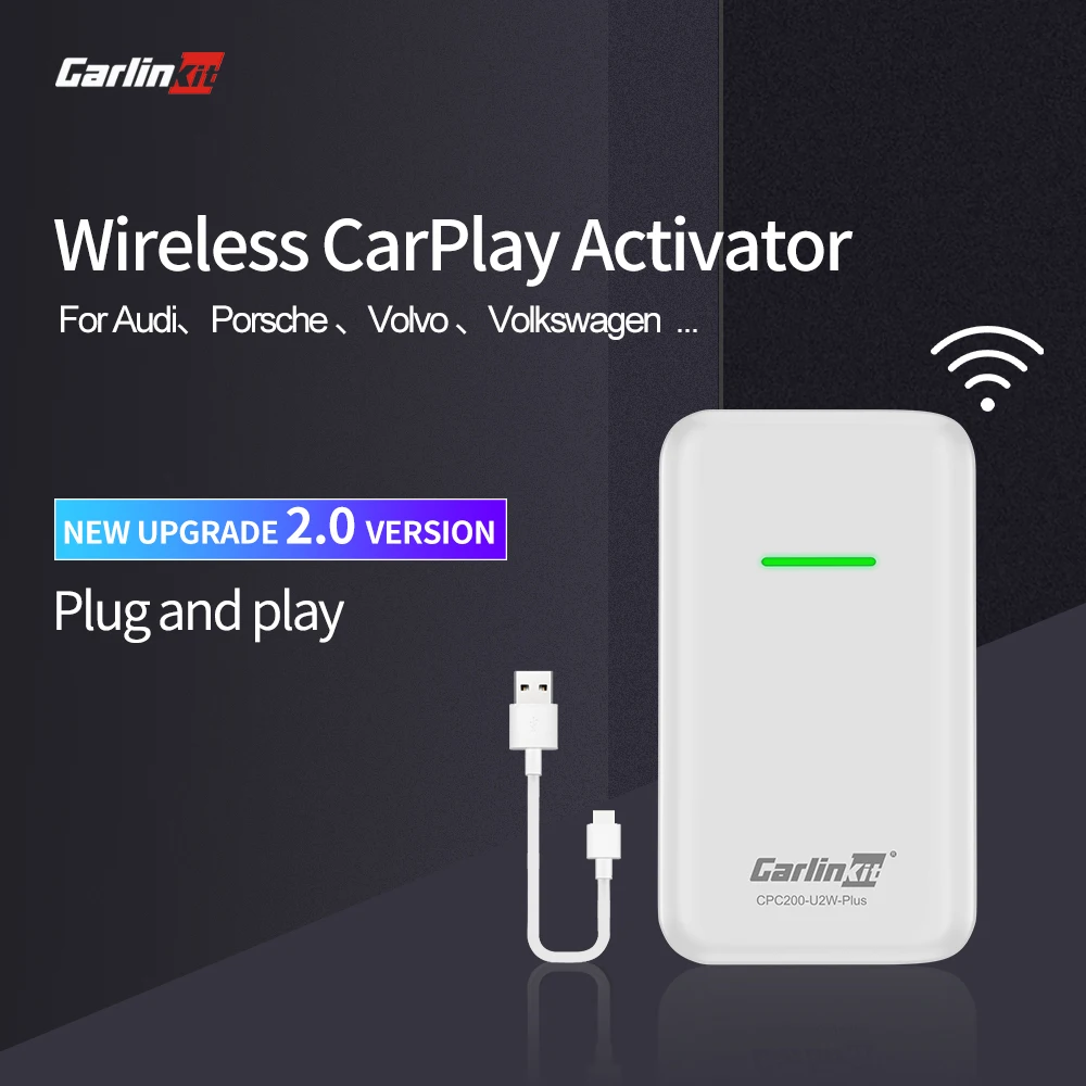 Carlinkit CarPlay беспроводной активатор для Volvo /Benz/Audi/VW/оригинальный автомобиль имеет