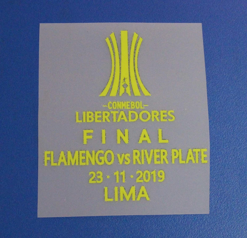 Набор патчей COPA LIBERTADORES для Фламенго 2019 CONMEBOL LIBERADORES детали финального матча +