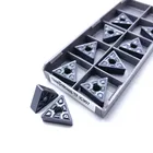 TNMG160408 TF IC907IC908, внешние токарные инструменты, карбидная вставка, токарный инструмент с ЧПУ, токарная вставка для нержавеющей стали