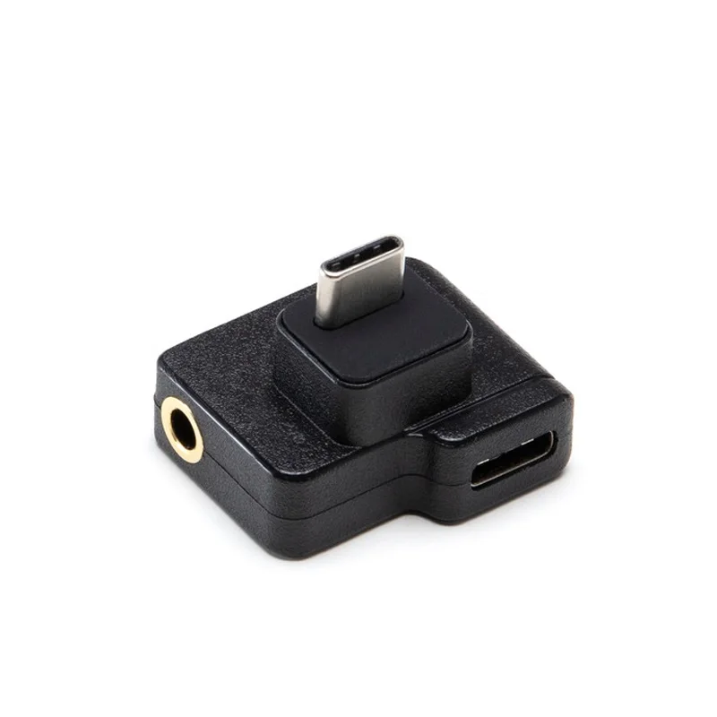CYNOVA для DJI Osmo Action Dual 3 5 мм USB C адаптер OSMO camera улучшает качество звука во время
