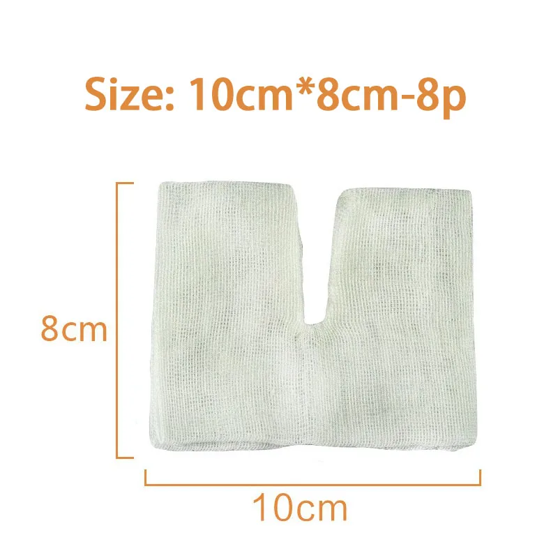 10 мешков трахеальная канюля медицинская трахеостомическая Марля трахео сливные