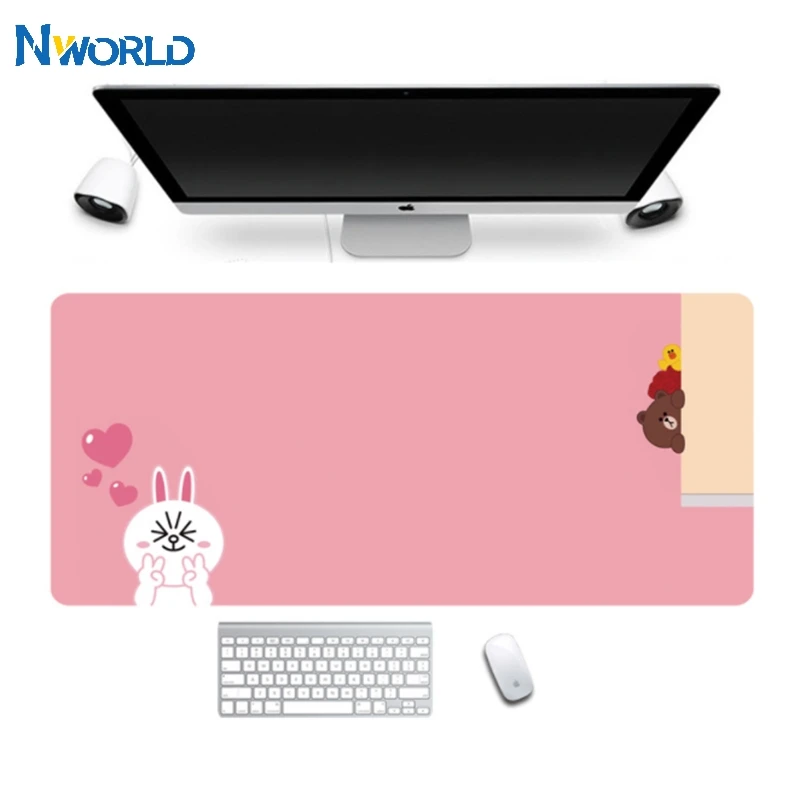 Водонепроницаемый коврик для клавиатуры 75 см * 30 большой офисный геймерский мыши