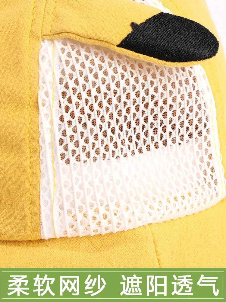 Летняя Панама для детей Весенняя тонкая тканевая пляжная шляпа мальчиков и