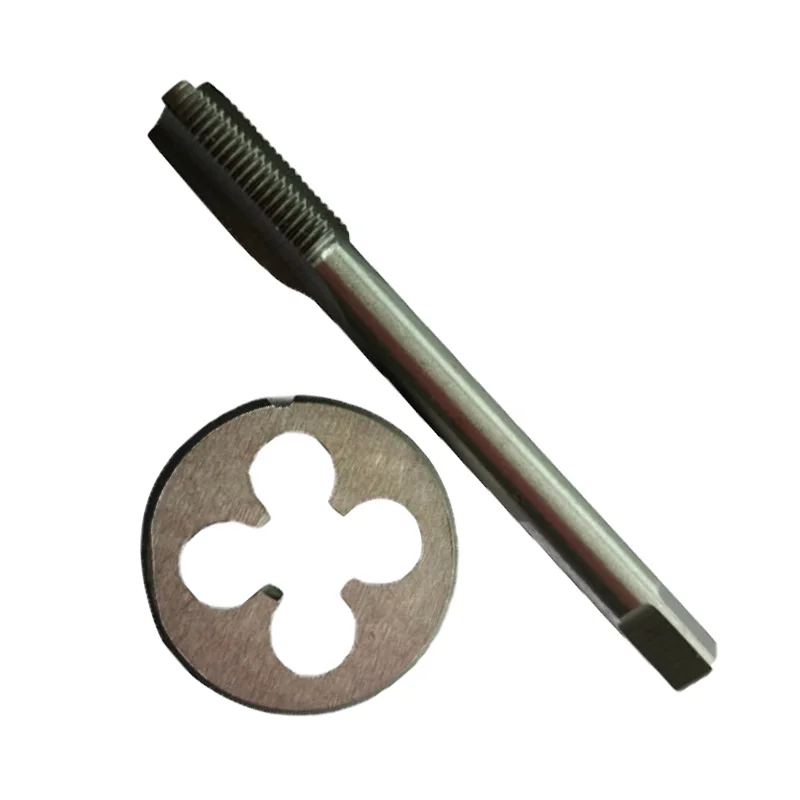 

1Pcs HSS Machine M15 X 1mm Plug Tap & 1pc M15 X 1.0mm Die Threading Tools