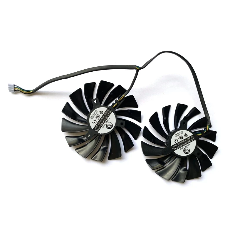 Вентилятор видеокарты MSI R7 370 MSI-r7-370-Game VGA 95 мм 2 шт. PLD10010S12HH 4 контакта | Компьютеры и