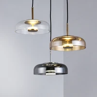 nordic modern loft hanging glass pendant lamp fixtures led pendant lights for kitchen restaurant bar living room bedroom