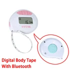 Цифровая лента для измерения тела, 150 см, Bluetooth, приложение светодиодный электронная лента для измерения, линейка для измерения окружности тела и режима линейного измерения