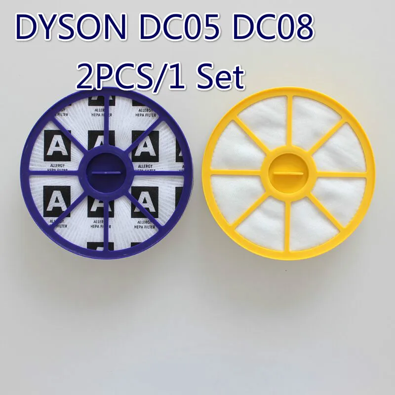 2 предмета/1 комплект предварительно постмоторный Фильтр HEPA для Dyson DC05 DC08 DC19 DC20 DC21