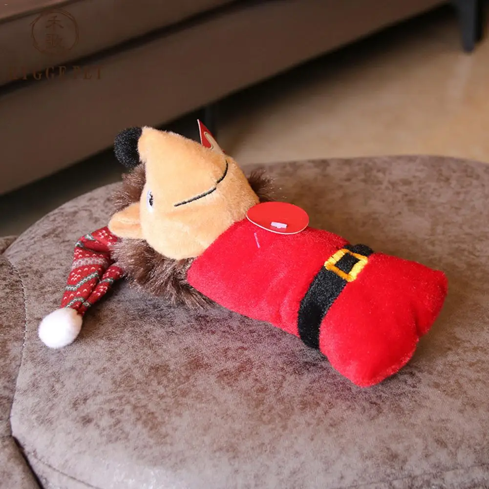 Рождественские игрушки в виде домашних животных Встроенная звуковая игрушка