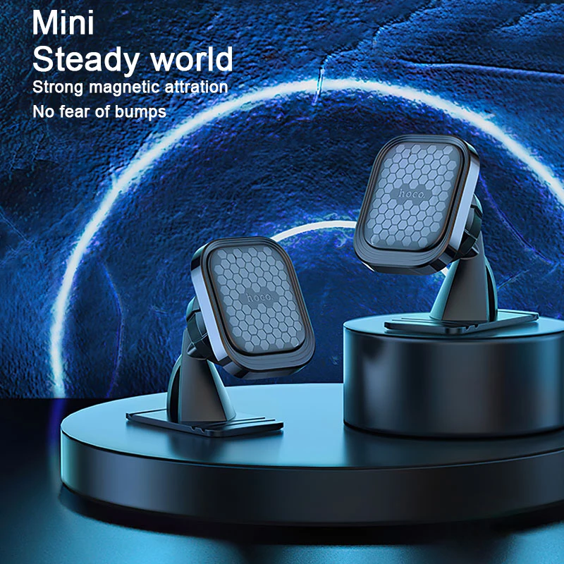 Магнитный автомобильный держатель HOCO для телефона подставка в автомобиле с