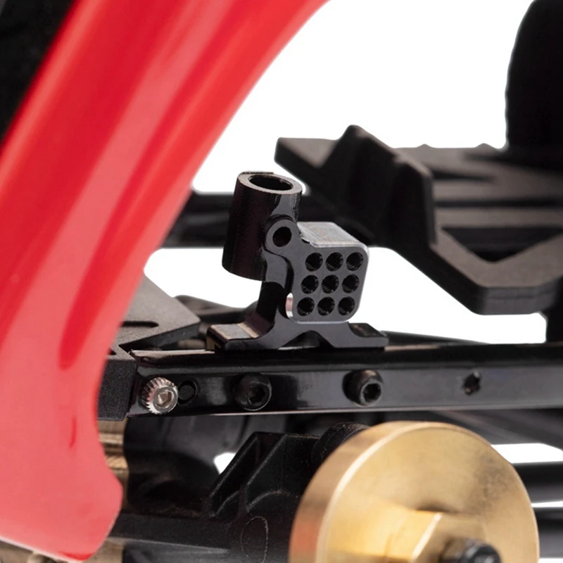 

2 Set RC Car Part: 1 Set Metal Adjustable Shock Damper Towers Mount & 1 Set Metal RC Car Shell Rear Body Post Mount