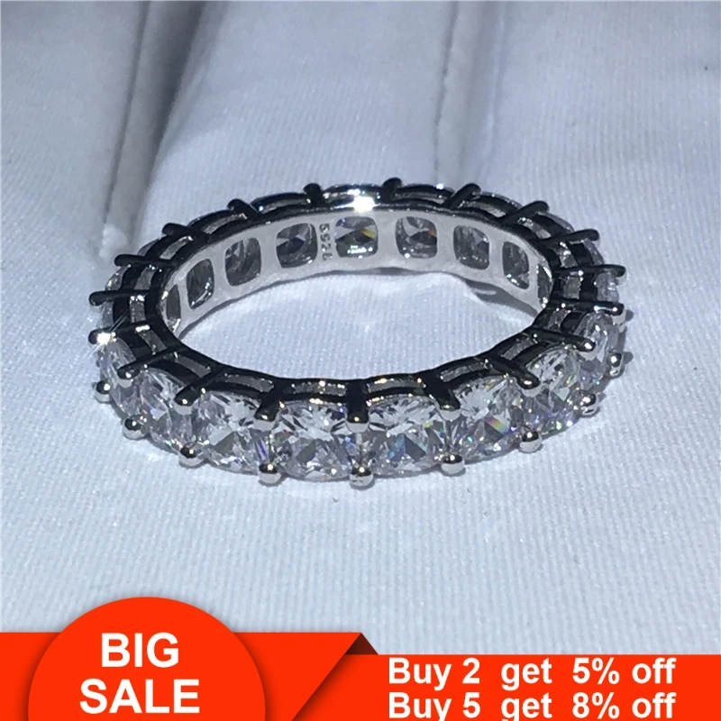 Женское Обручальное Кольцо вечное обещание обручальное кольцо из стерлингового