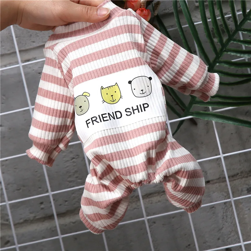 

Pet Dog Clothes Warm Four-legged Clothes In Autumn Winter, Small Medium-sized Pet Puppy Teddy Puppies Bichon Small Dogs Clothing