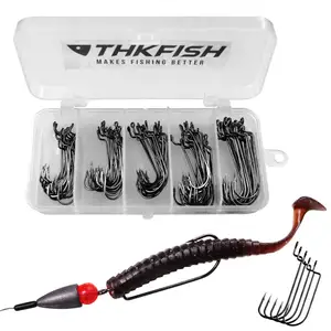 Крючки офсетные,  30,  20,  10,  1,  2, 50 шт.кор.