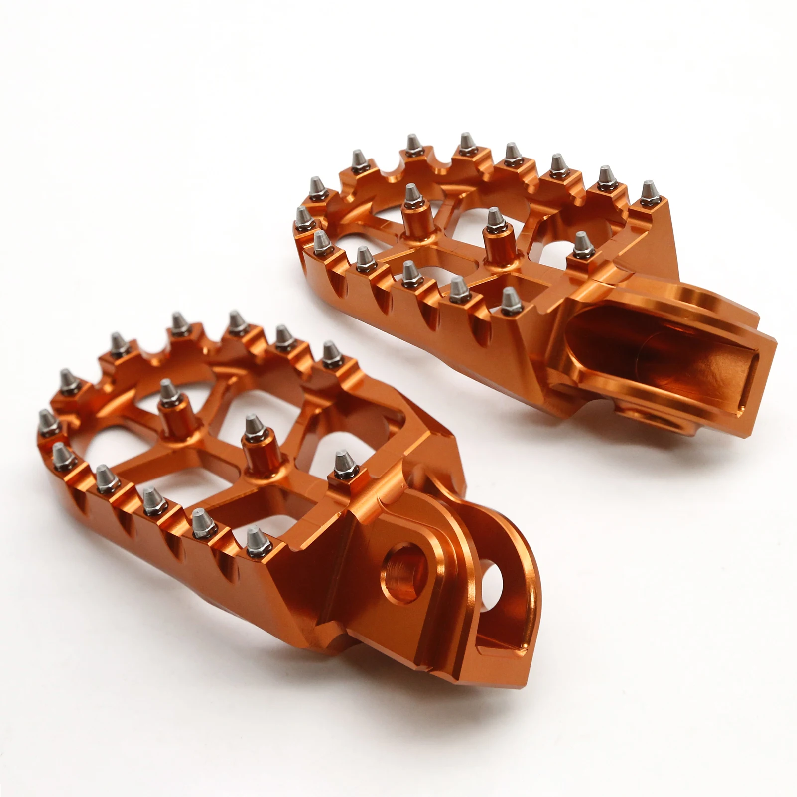 

For 150 SX 2016-2020 150 XC-W 2017-2019 CNC Aluminum Motorcycle Dirt Pit Pivot Bike Sharp Teeth Foot Pegs Footpegs Footrests Ped