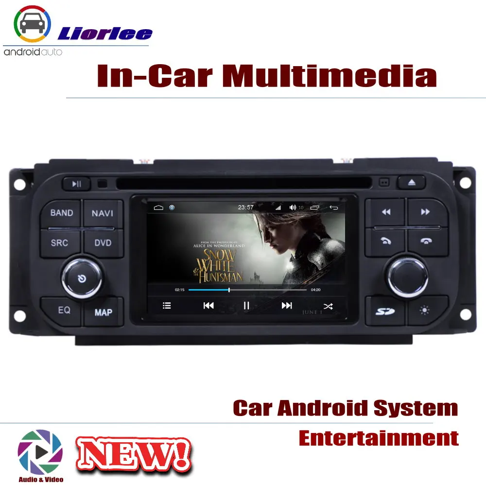 Автомобильный мультимедийный DVD-плеер для Dodge Intrepid 1998-2004 с Android GPS-навигацией