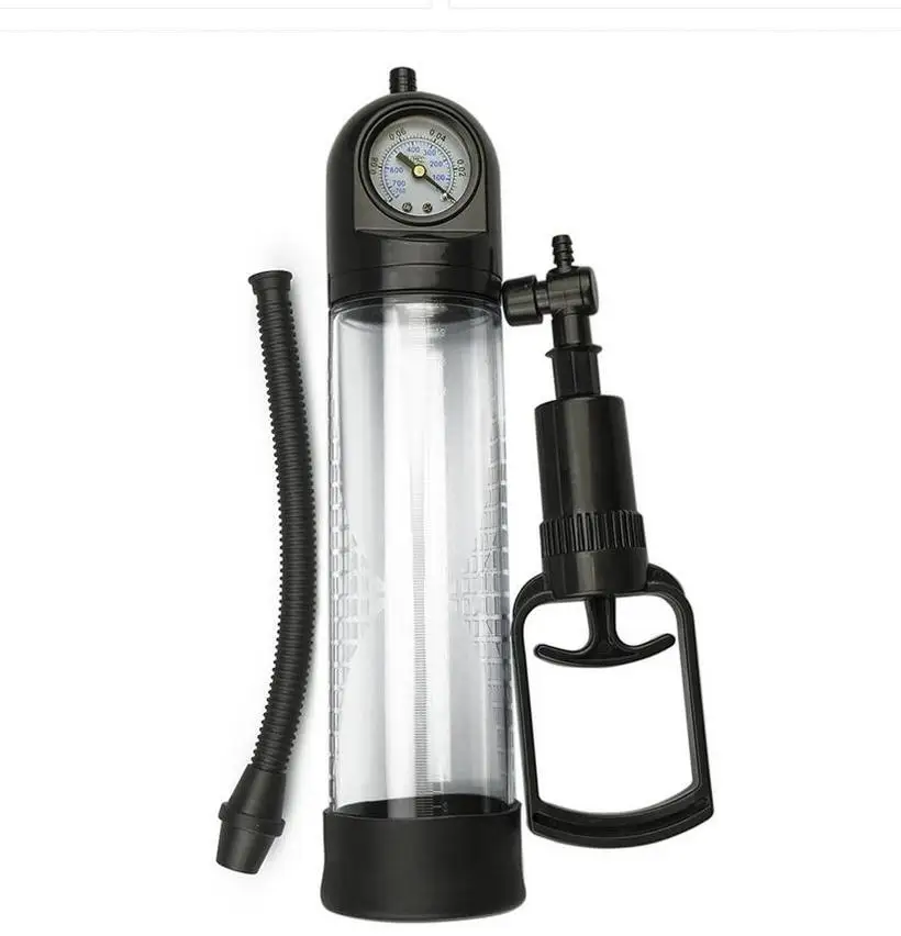 Манометр насос для пениса цилиндр увеличения Мужская Мастурбация Задержка