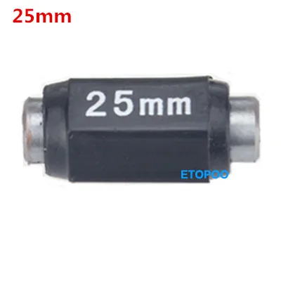 25mm 1 шт., Калибровочный блок 25-200 мм, штанга, манометр и кольцо 25 мм для суппорта, внутренний диаметр, внешний диаметр микрометра - Цвет: 25mm