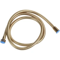 1 5m gold shower head hose long flexible stainless steel bathroom water tube